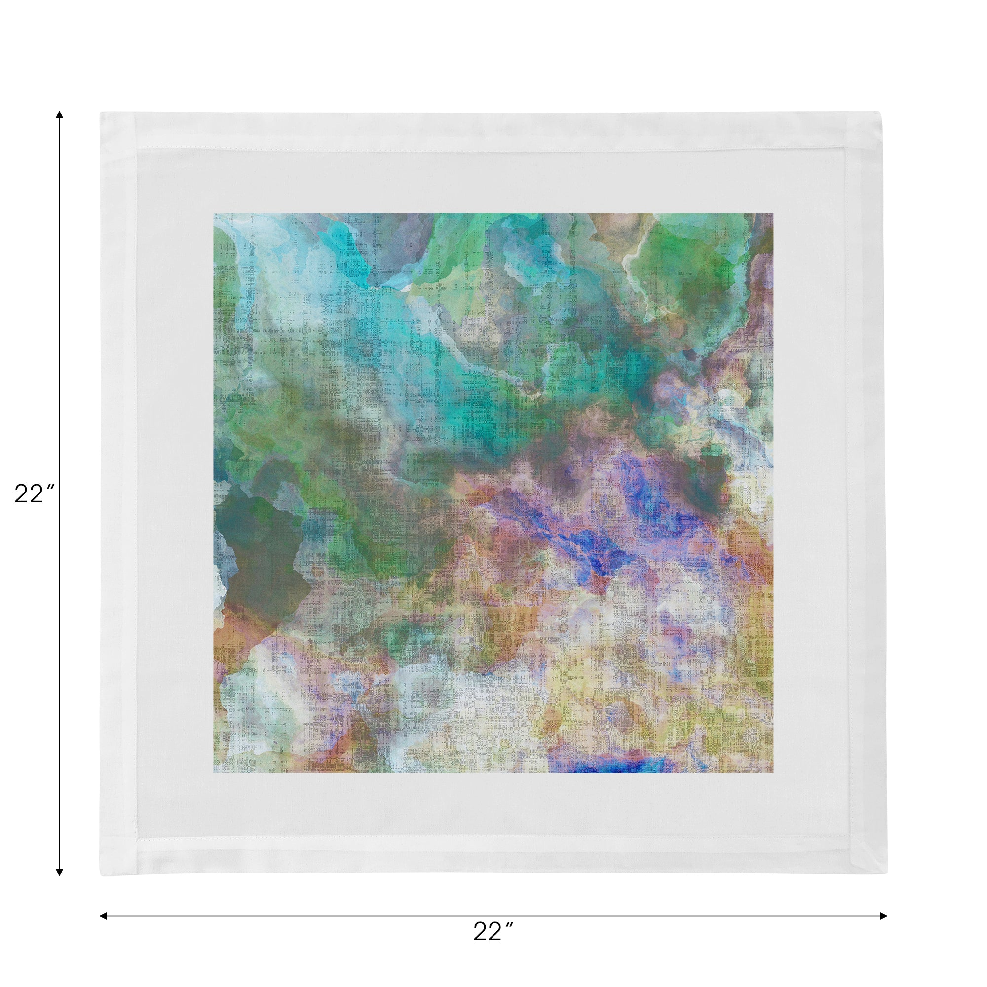 Impressionism Coast Cotton Sateen Dinner Napkins - nicolettemayer.com