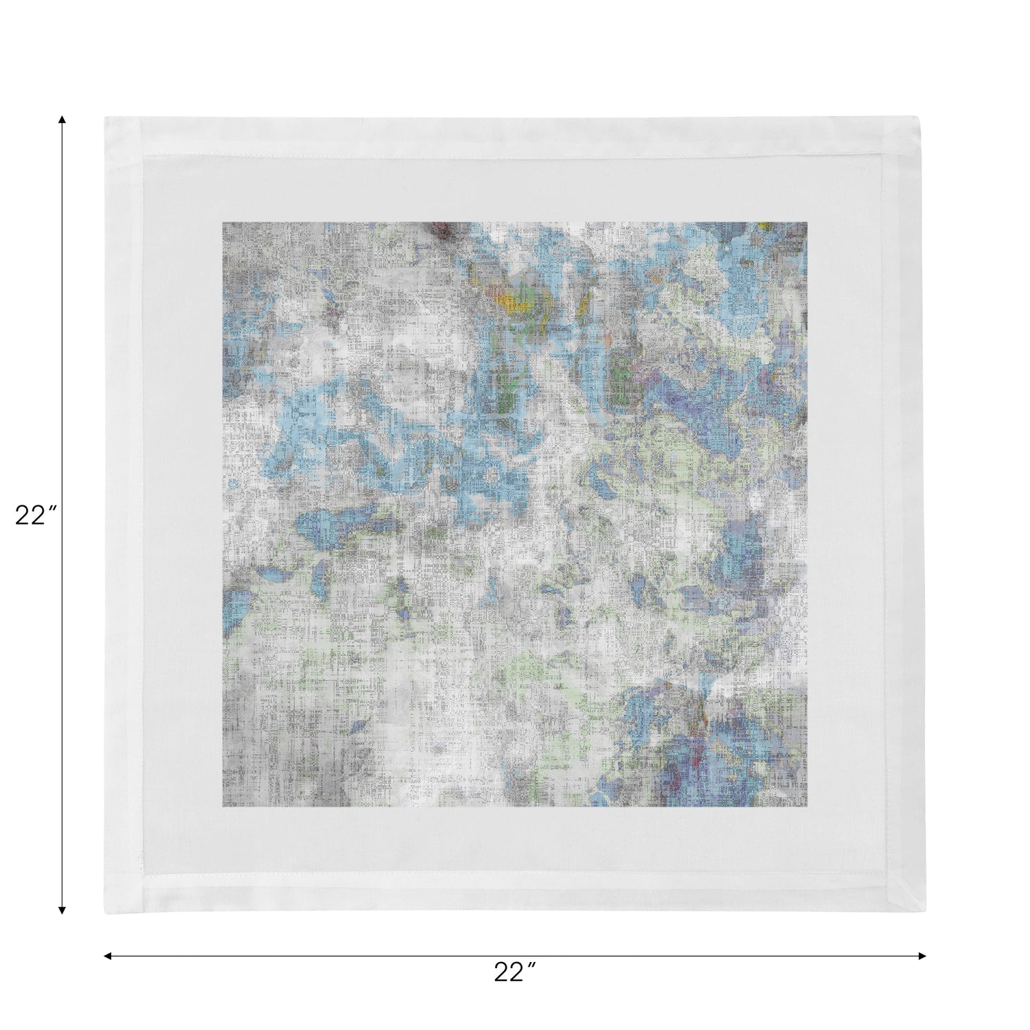 Impressionism Opulence Cotton Sateen Dinner Napkins - nicolettemayer.com