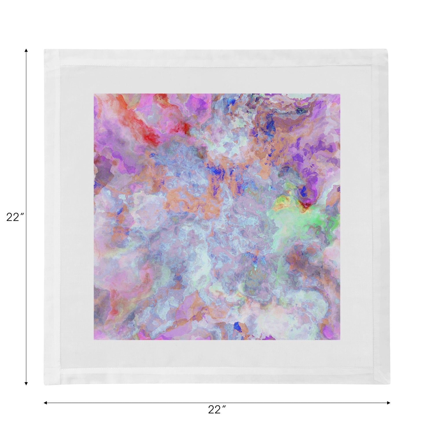 Impressionism Passiflora Cotton Sateen Dinner Napkins - nicolettemayer.com