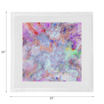 Impressionism Passiflora Cotton Sateen Dinner Napkins - nicolettemayer.com