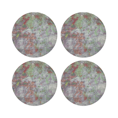Impressionism Holiday 16&quot; Round Pebble Placemats, Set of 4 - nicolettemayer.com
