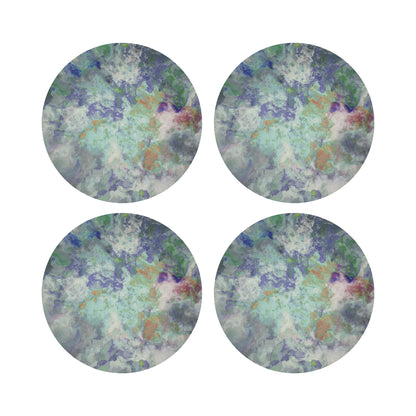 Impressionism Spring 16&quot; Round Pebble Placemats, Set of 4 - nicolettemayer.com
