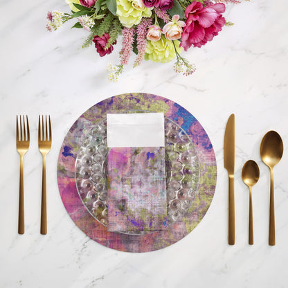 Impressionism Fressia 22X22 Hemstitch Napkin Set Of 4 - nicolettemayer.com