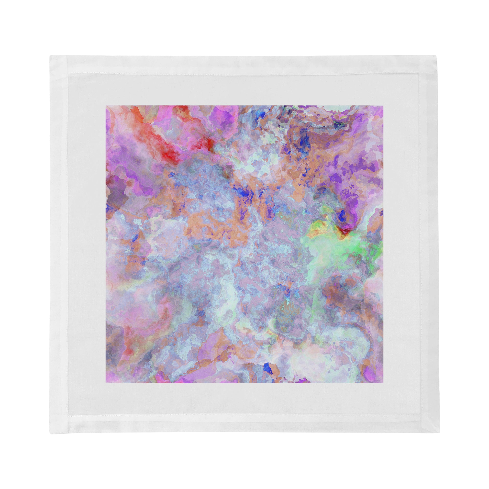 Impressionism Passiflora Cotton Sateen Dinner Napkins
