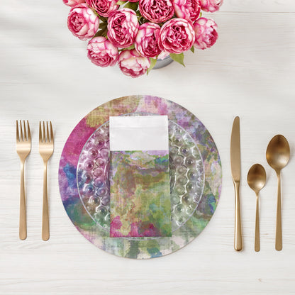 Impressionism Richesse 22X22 Hemstitch Napkin, Set Of 4 - nicolettemayer.com