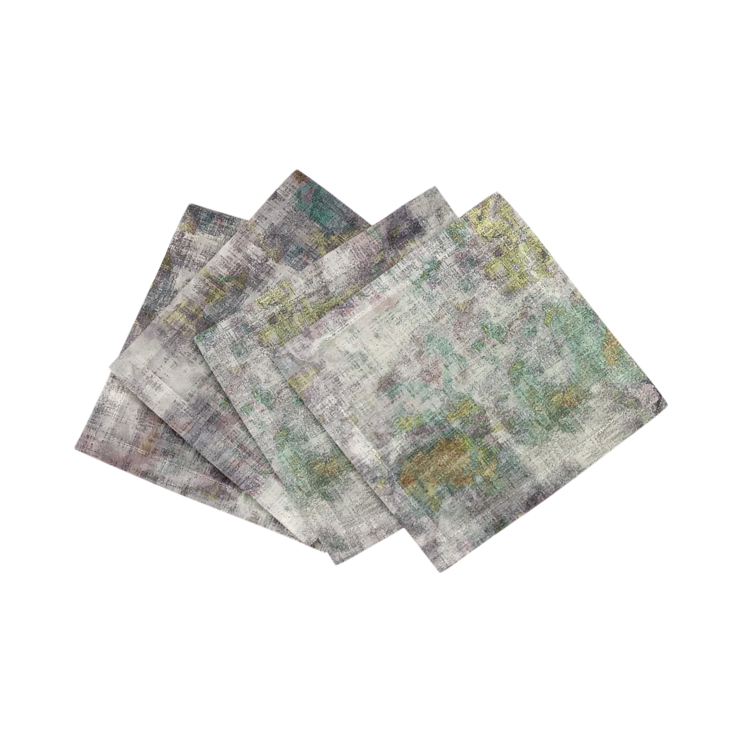 Impressionism Fall Cotton Sateen Cocktail Napkins