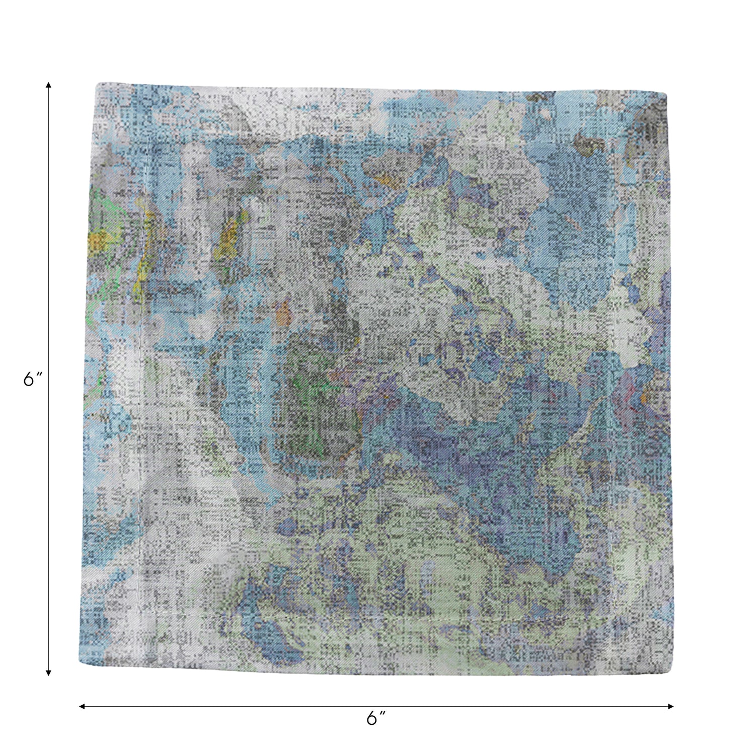Impressionism Opulence Cotton Sateen Cocktail Napkins