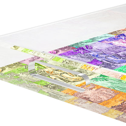 In the Woods Toile Acrylic Rectangle Decorative Tray, by Nicolette Mayer