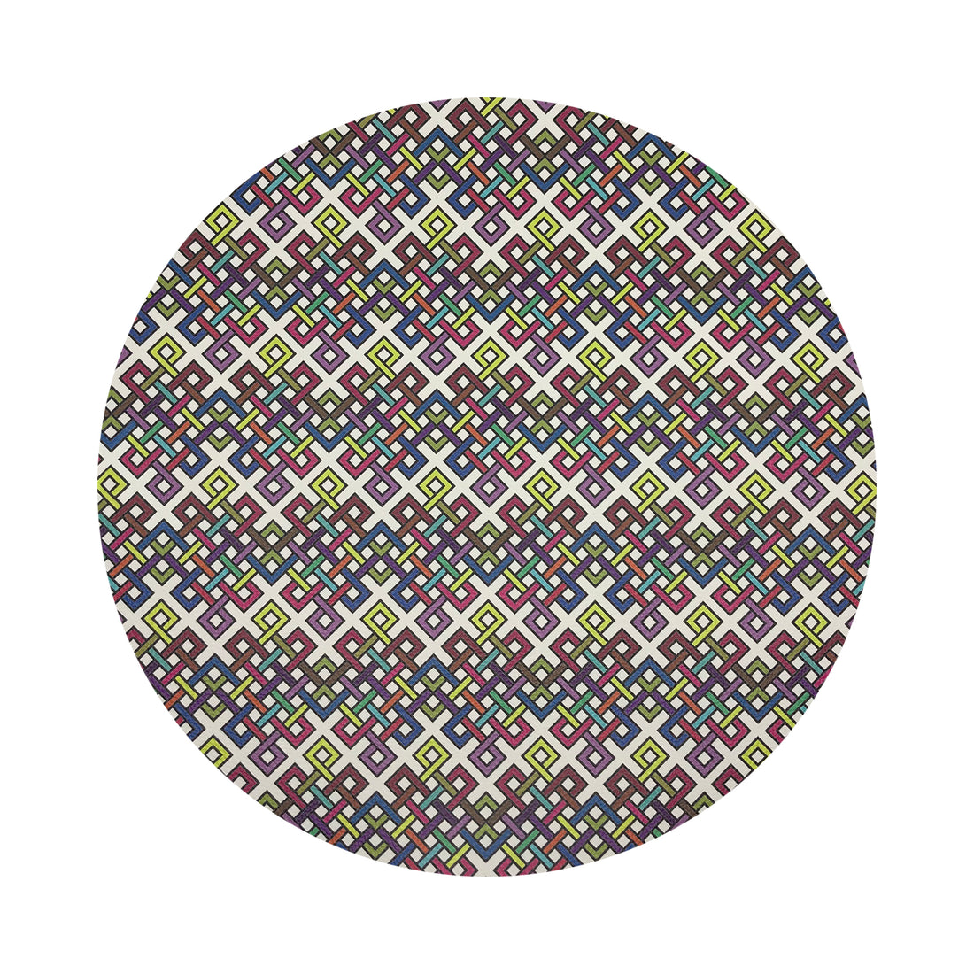 INFINITY KNOT ORIGINAL 16 ROUND PEBBLE PLACEMAT, SET OF 4 - nicolettemayer.com