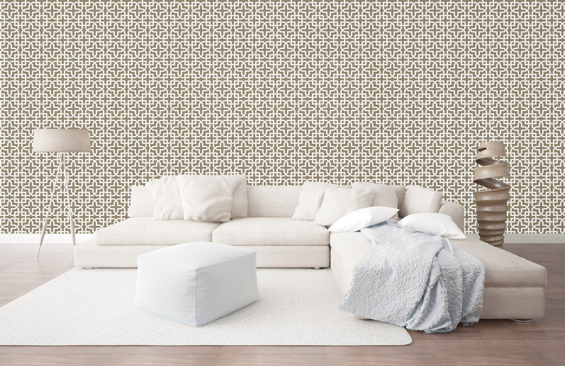 Infinity Mod Twill Silk Wallpaper