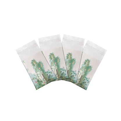 Jardin Defosse Chantilly 22" Cotton Sateen Dinner Napkins- nicolettemayer.com
