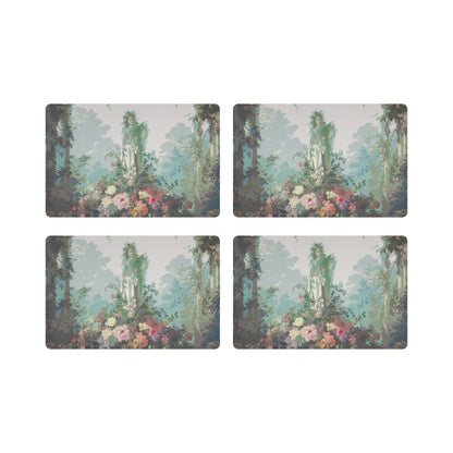 Jardin Defosse Chantilly 17.5 Rectangle Pebble Placemat, Set Of 4 - nicolettemayer.com