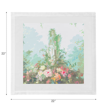 Jardin Defosse Cotton Sateen Dinner Napkins - nicolettemayer.com
