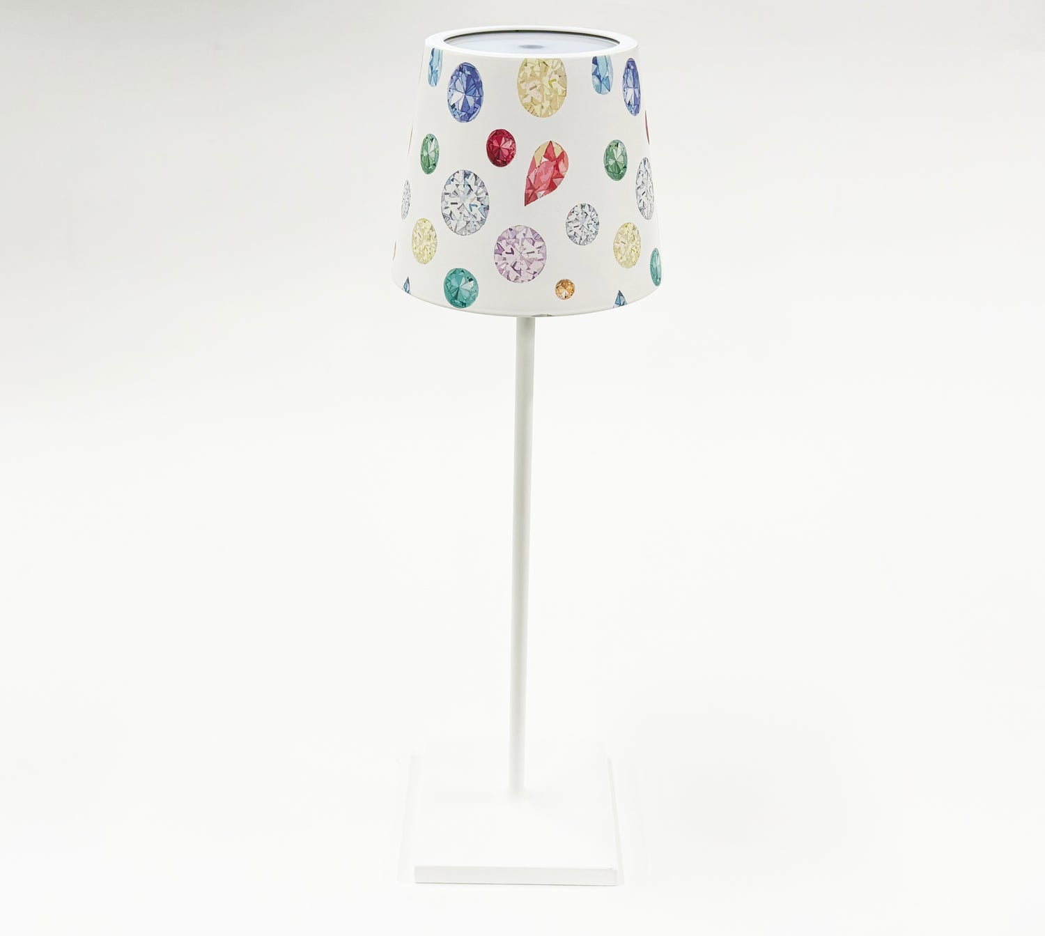 Jewel White Poldina Pro Lamp
