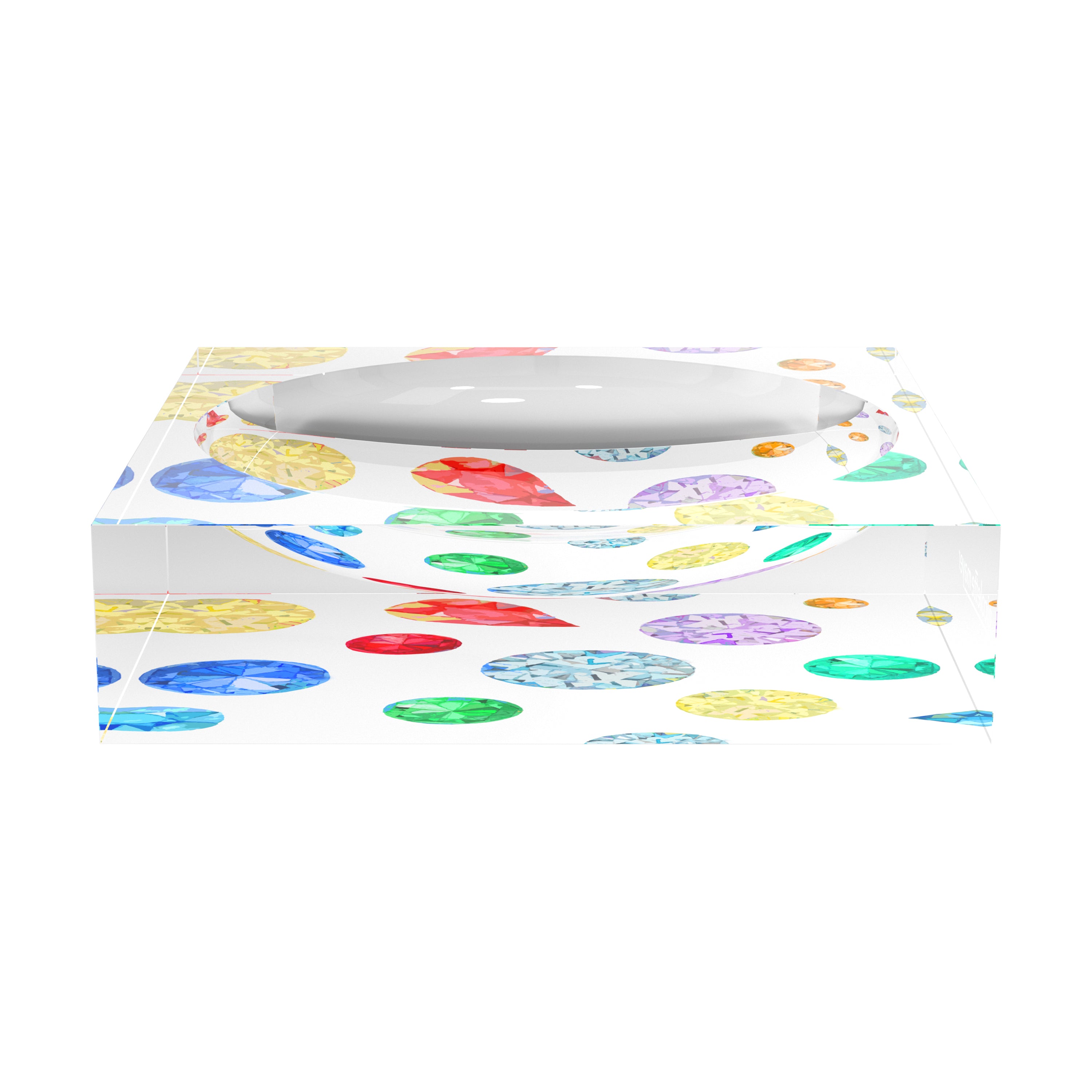 Nicolette Mayer Jewel Acrylic Candy Dish - Thumbnail 2