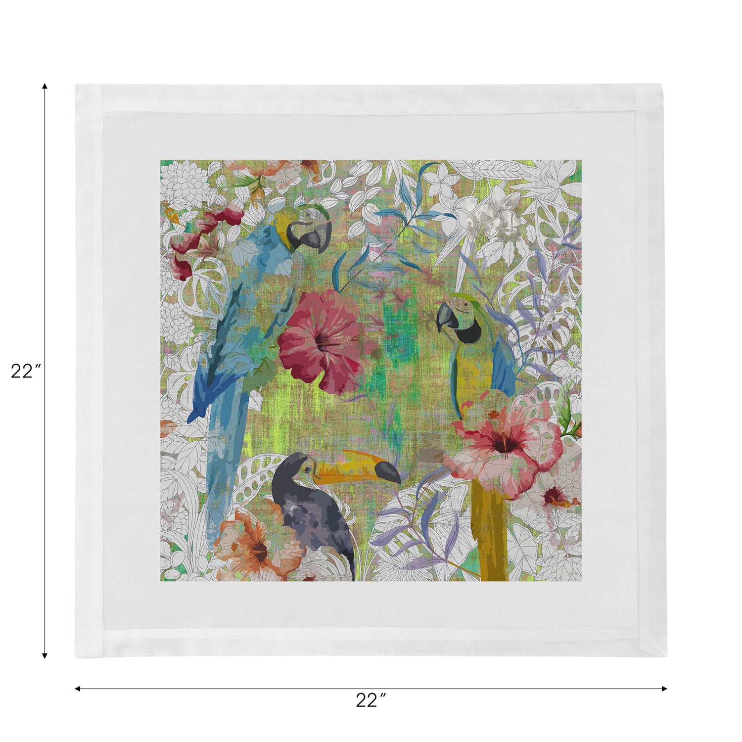 Jungle Love 22" Dinner Napkins- nicolettemayer.com
