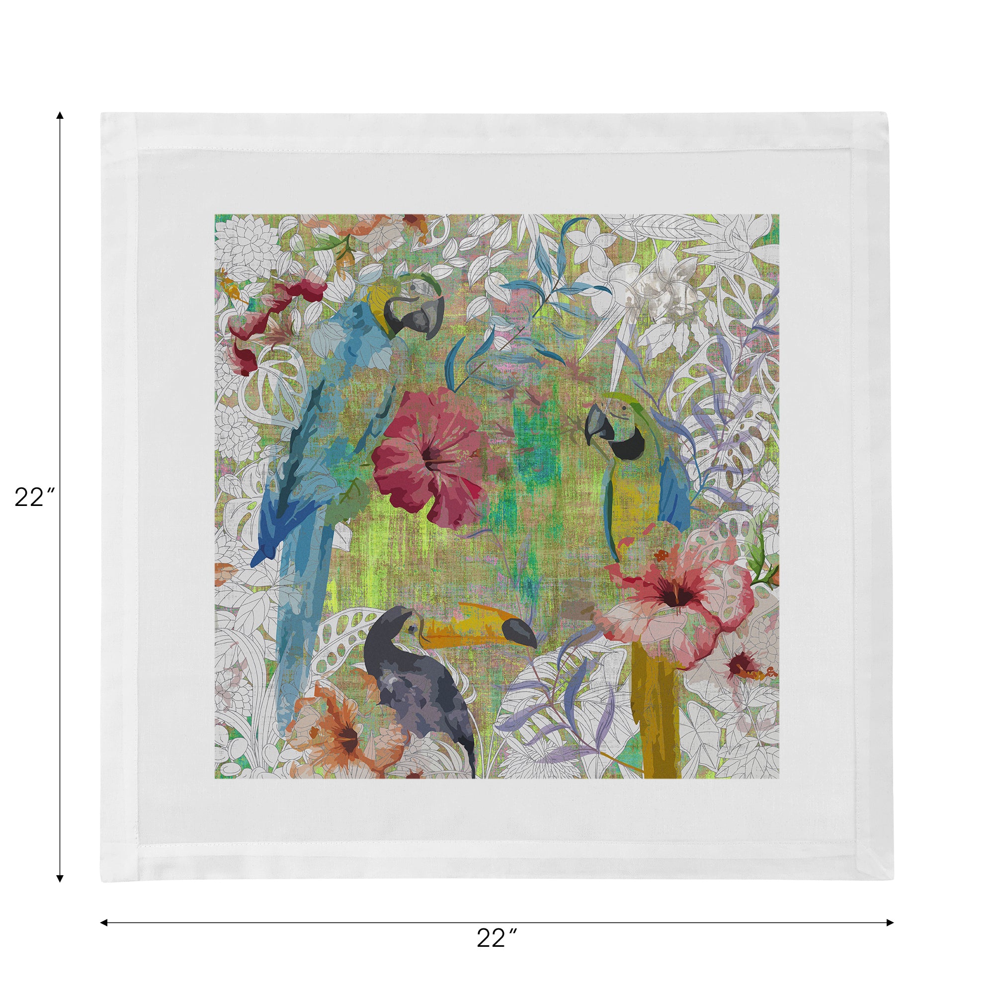 Jungle Love 22" Dinner Napkins- nicolettemayer.com
