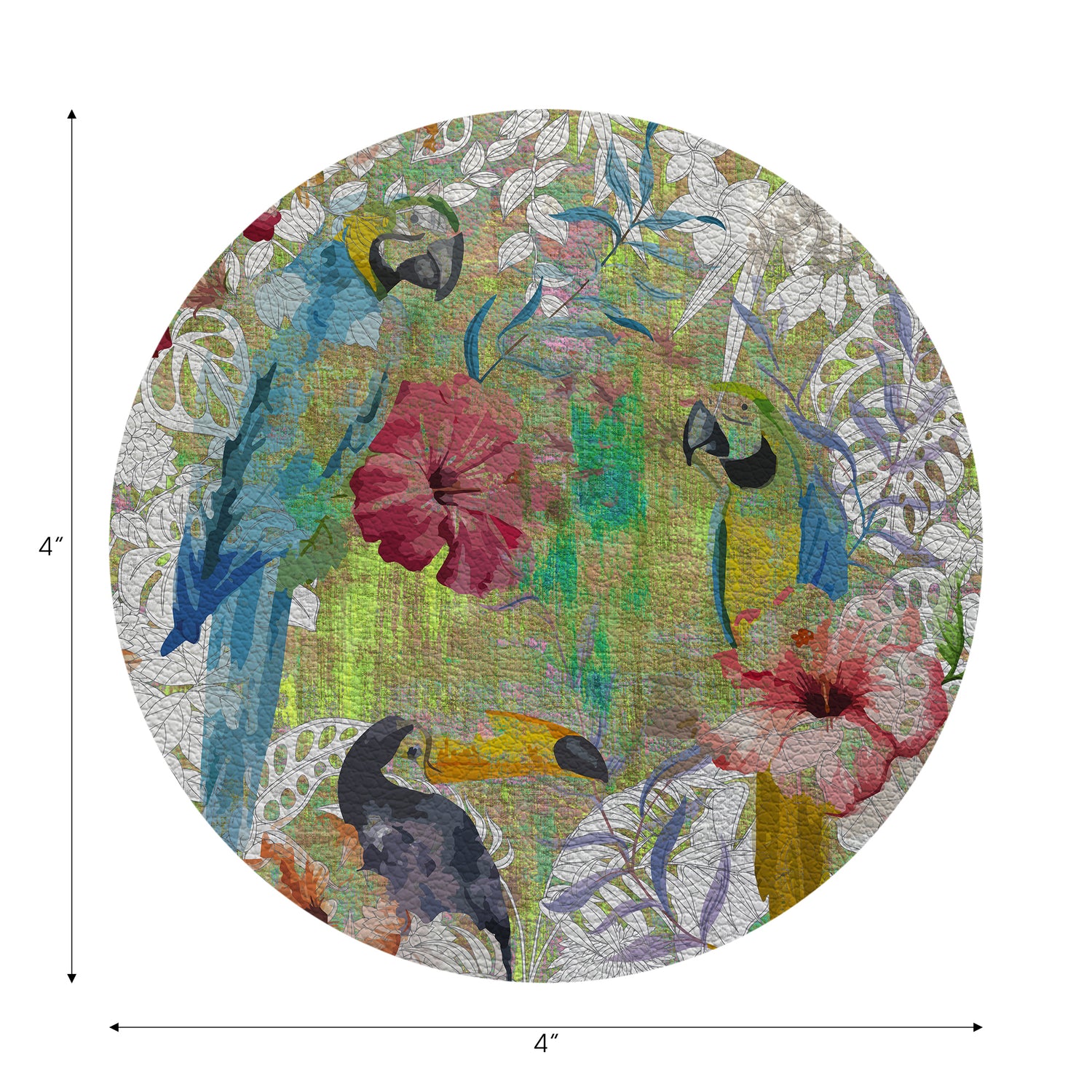 Jungle Love 4" Dinner Napkins- nicolettemayer.com
