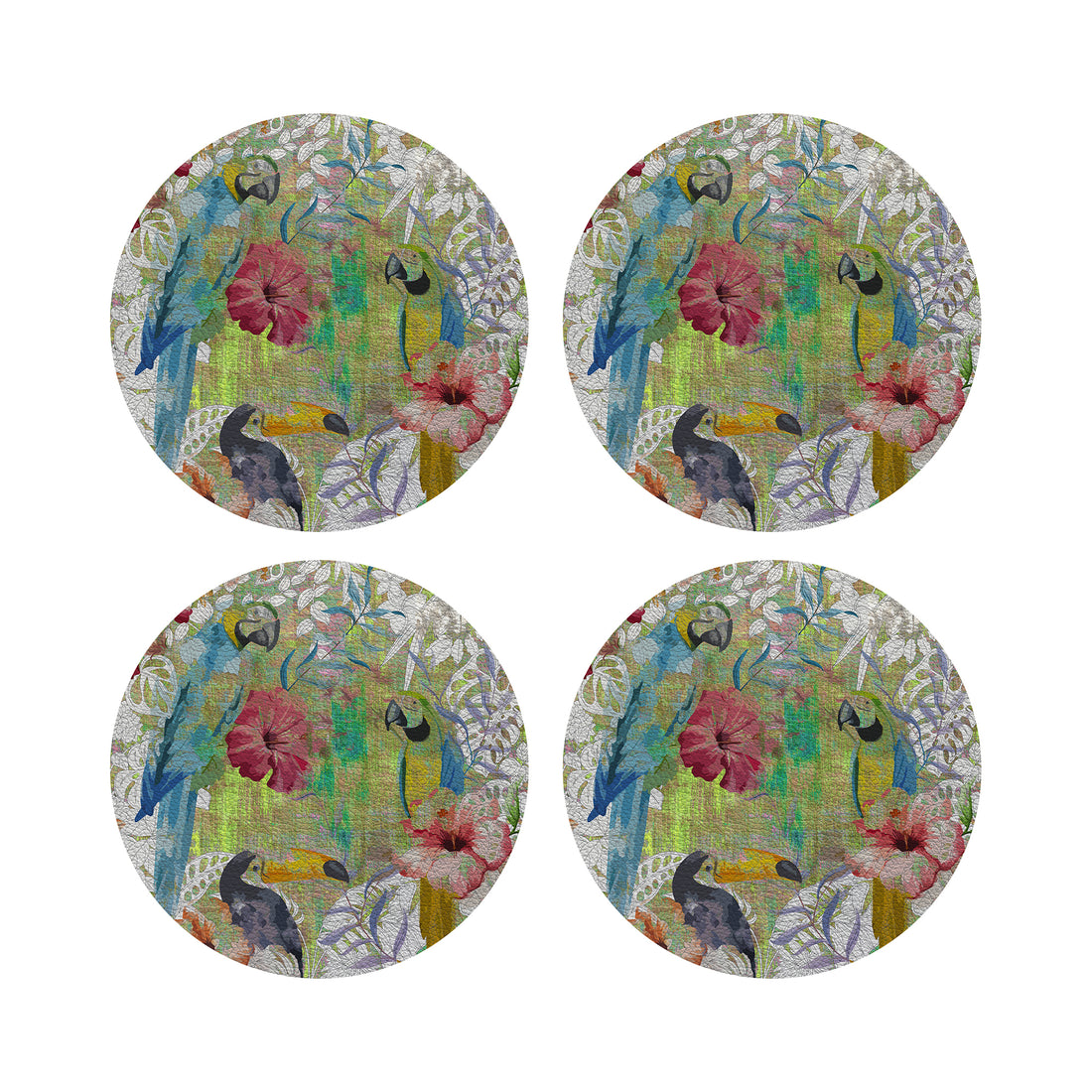 Jungle Love 4" Dinner Napkins- nicolettemayer.com
