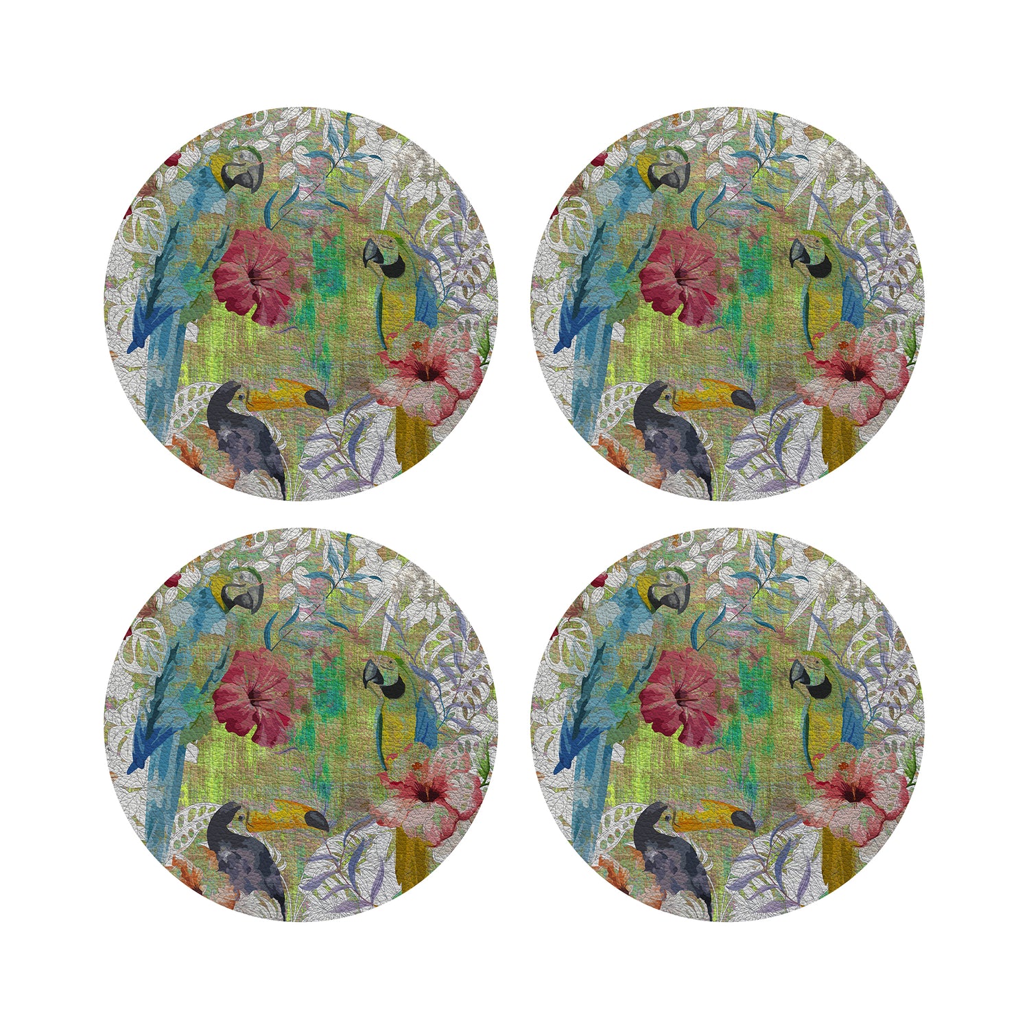 Jungle Love 4" Dinner Napkins- nicolettemayer.com
