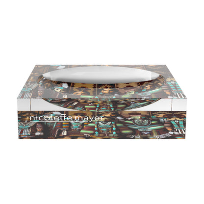 Kachina Dolls Inspired Collection Acrylic Candy Catchall Dish - nicolettemayer.com