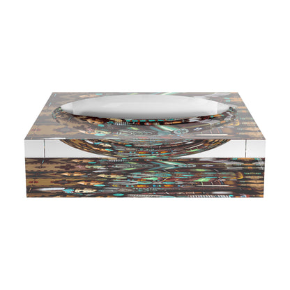 Kachina Dolls Inspired Collection Acrylic Candy Catchall Dish - nicolettemayer.com