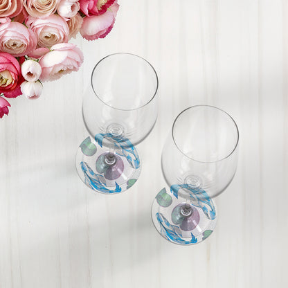 Koi Blue 4" Dinner Napkins- nicolettemayer.com
