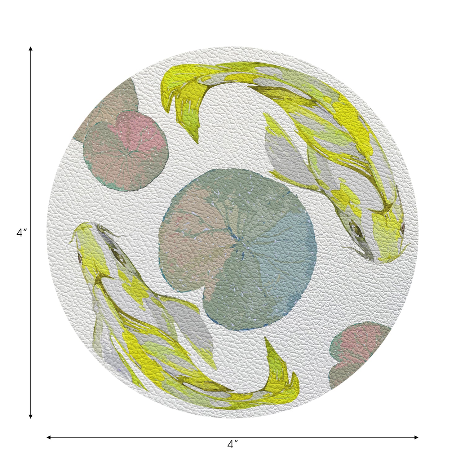 Koi Jaune 4" Dinner Napkins- nicolettemayer.com
