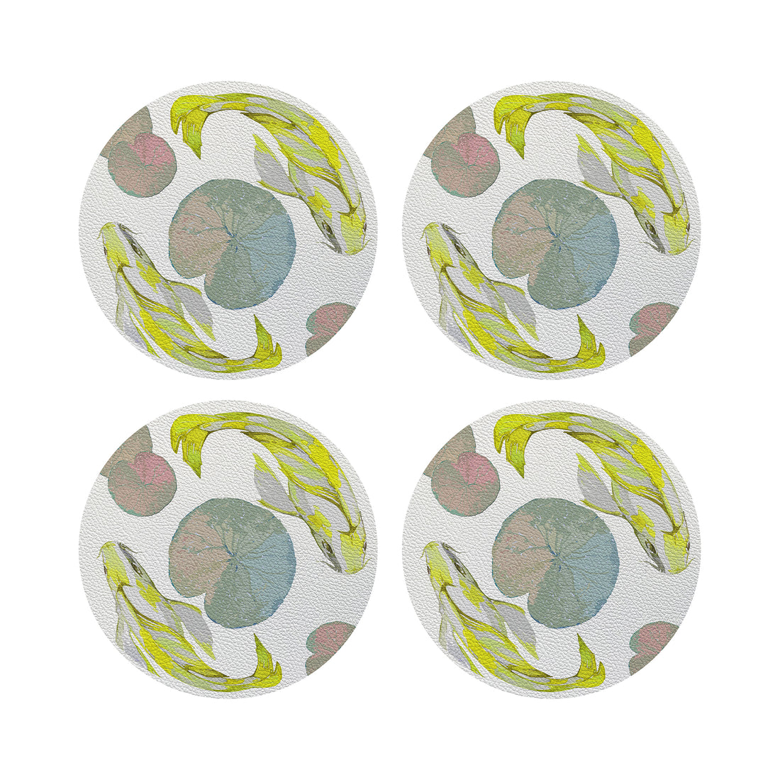 Koi Jaune 4" Dinner Napkins- nicolettemayer.com
