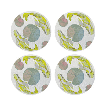 Koi Jaune 4" Dinner Napkins- nicolettemayer.com
