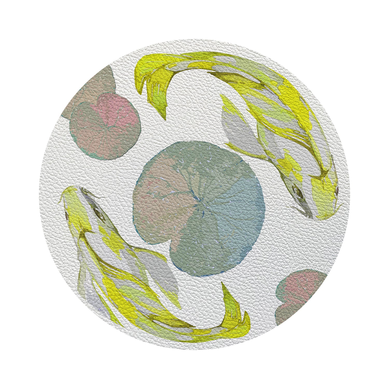Koi Jaune 4" Dinner Napkins- nicolettemayer.com
