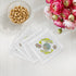 Koi Jaune 6" Cocktail Napkins- nicolettemayer.com
