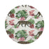 Leopard Walk Colorful 16" Round Pebble Placemats, Set of 4 - nicolettemayer.com
