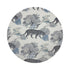 Leopard Walk Powder 16" Round Pebble Placemats, Set of 4 - nicolettemayer.com
