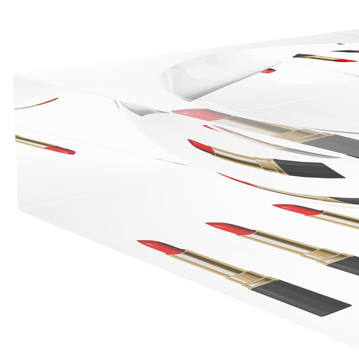 Lipstick Acrylic Candy Catchall Dish, by Nicolette Mayer 