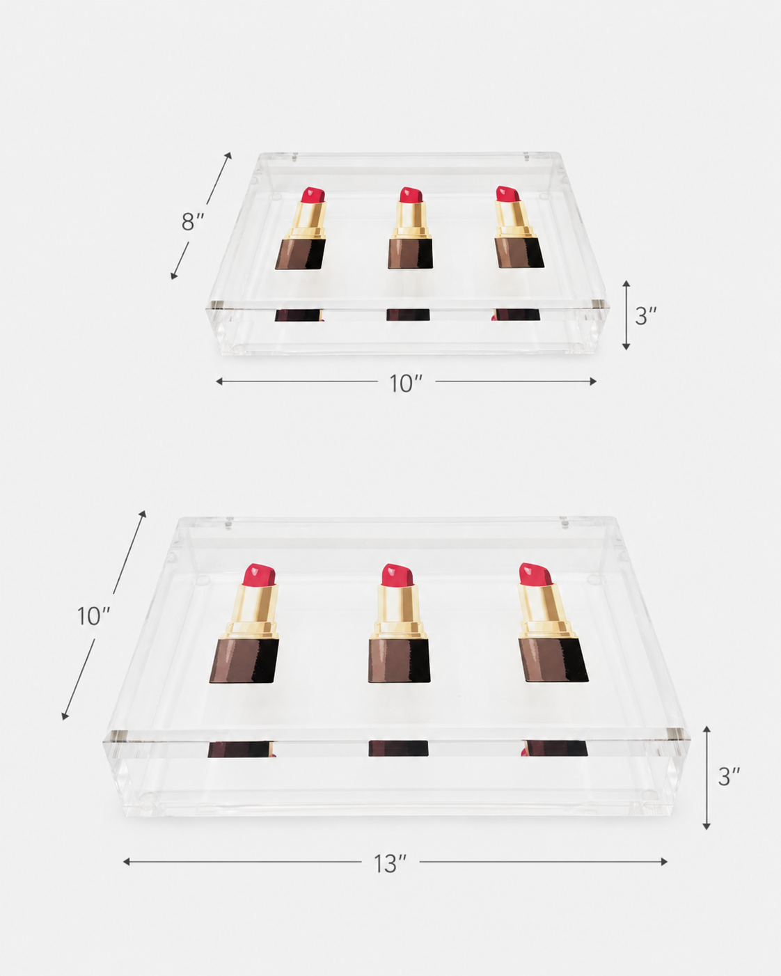 Lipstick Acrylic Box - nicolettemayer.com