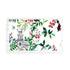 Lost Pavillion Floral Acrylic Rectangle Decorative Tray, by Nicolette Mayer