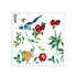 Lost Pavillion Floral No5 Acrylic Decorative Tray, 12 x 12 in. by Nicolette Mayer 