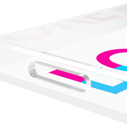 Love Acrylic Rectangle Decorative Tray, by Nicolette Mayer 