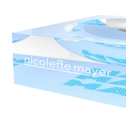 Mahj Mahj Mahj Blue Mahjong Candy Catchall Dish