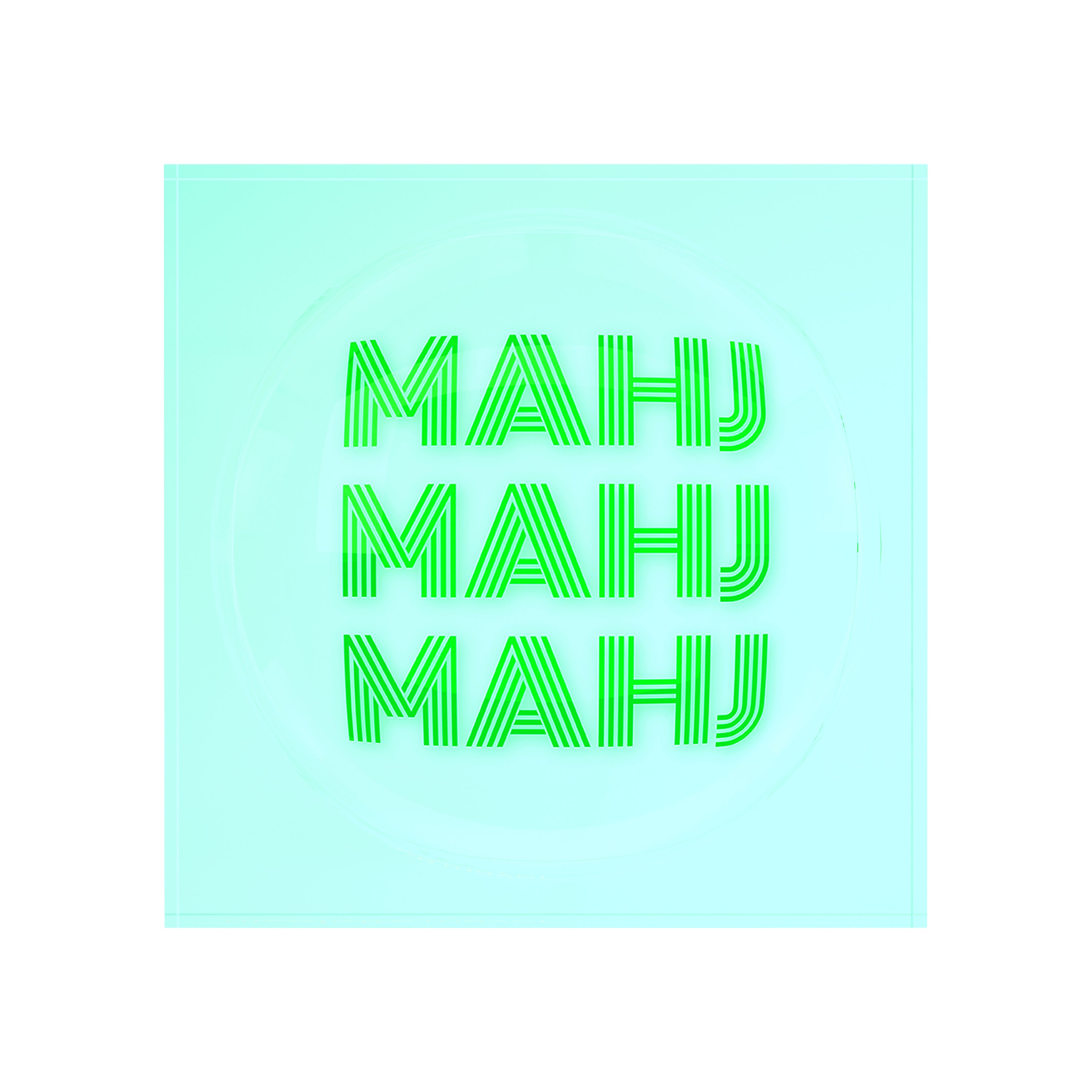 Mahj Mahj Mahj Green Mahjong Candy Catchall Dish