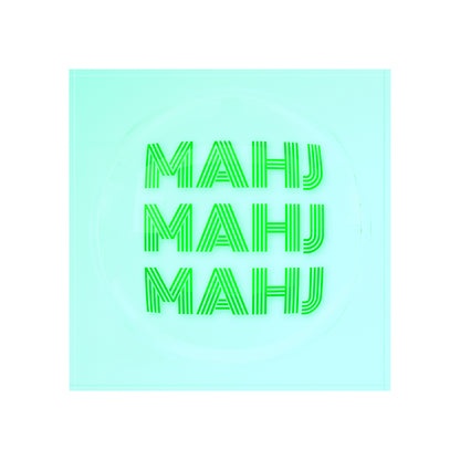 Mahj Mahj Mahj Green Mahjong Candy Catchall Dish