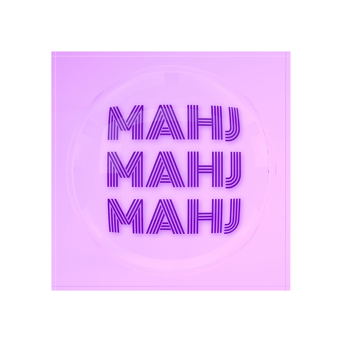 Mahj Mahj Mahj Lilac Mahjong Candy Catchall Dish