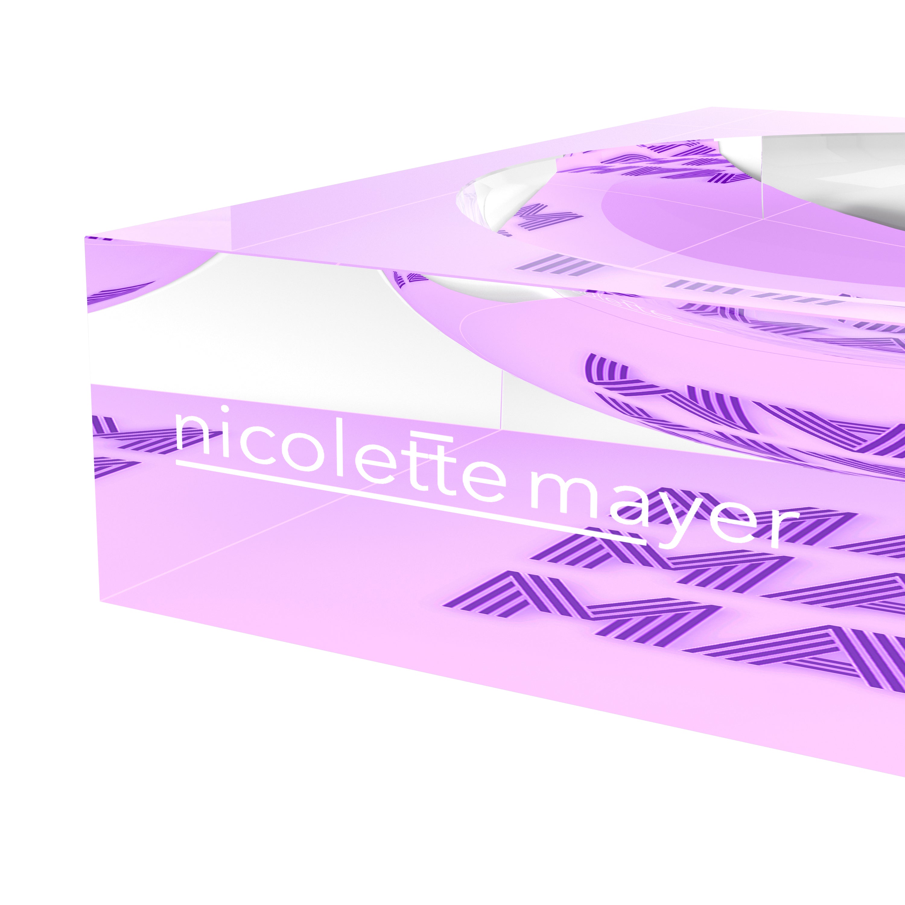 Mahj Mahj Mahj Lilac Mahjong Candy Catchall Dish