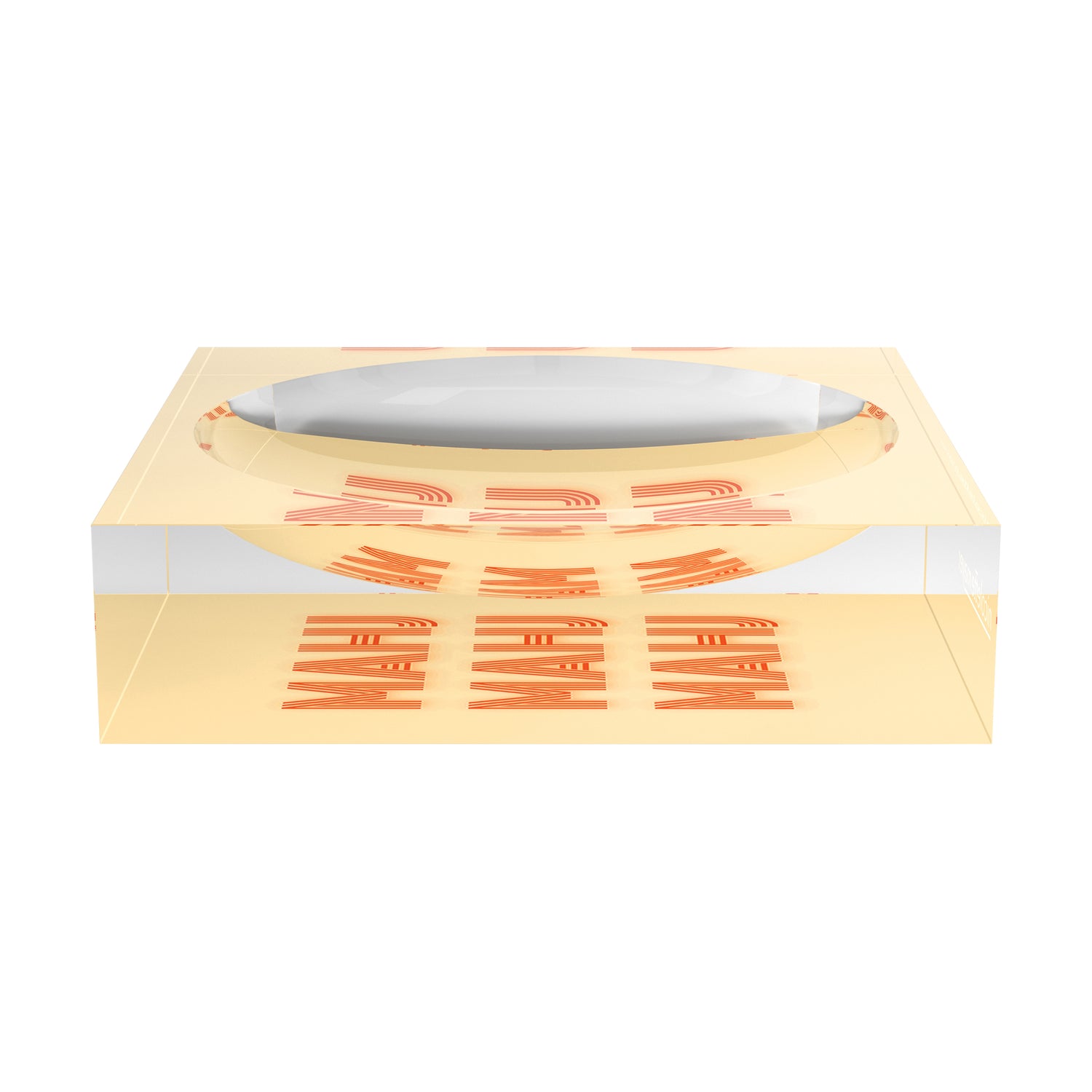 Mahj Mahj Mahj Orange Mahjong Candy Catchall Dish