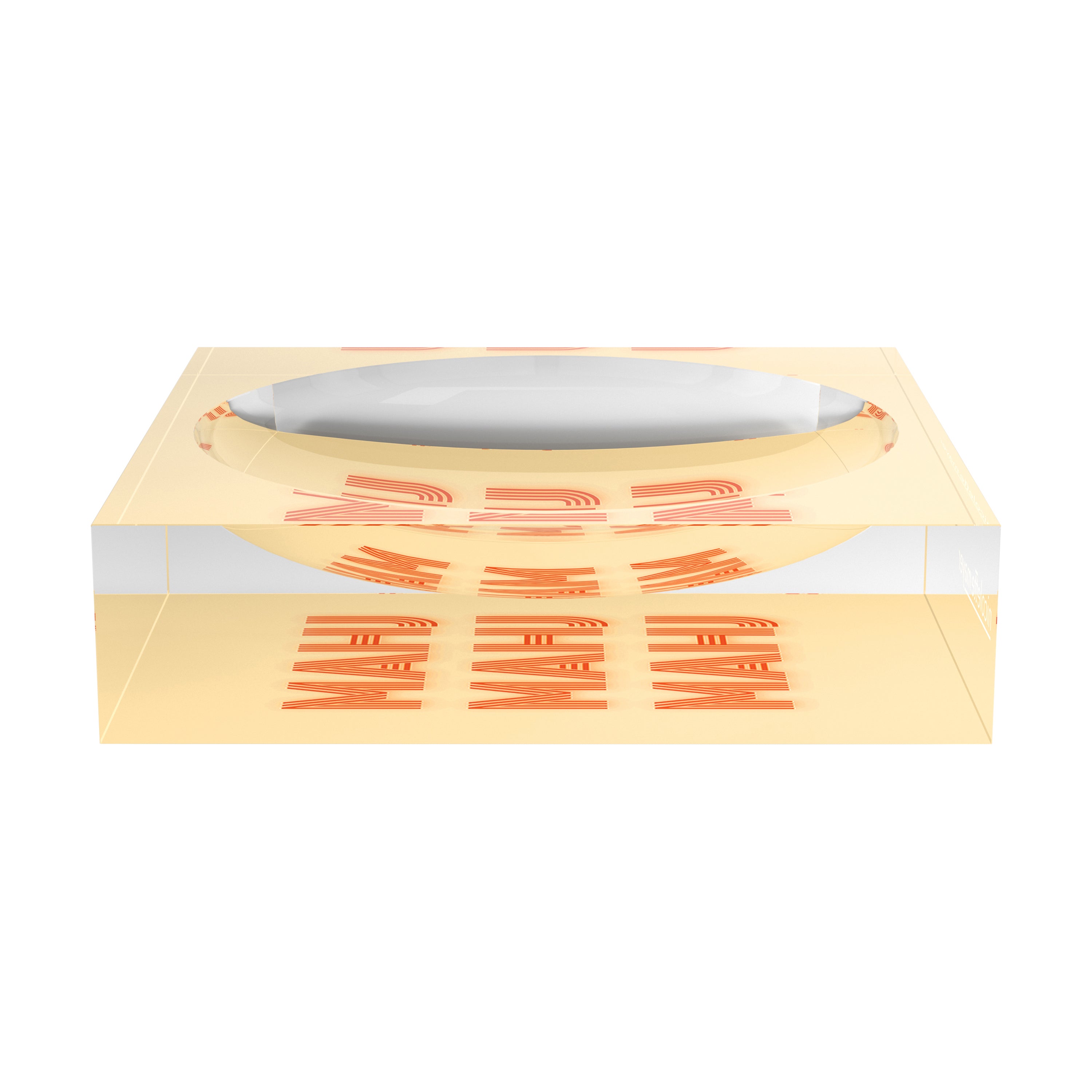 Mahj Mahj Mahj Orange Mahjong Candy Catchall Dish