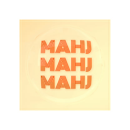 Mahj Mahj Mahj Orange Mahjong Candy Catchall Dish