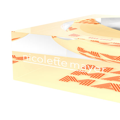 Mahj Mahj Mahj Orange Mahjong Candy Catchall Dish