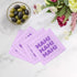 Mahj Mahj Mahj Lilac Cotton Sateen Cocktail Napkins - nicolettemayer.com