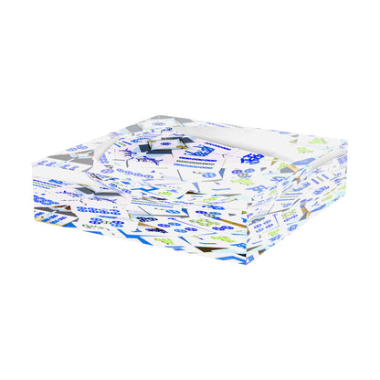Mahjong Abstract Blues Candy Catchall Dish